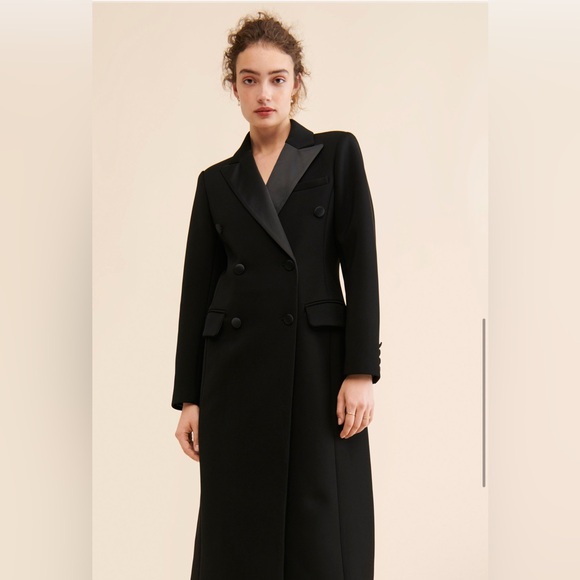 Anthropologie Jackets & Blazers - NWT Avec Les Filles Tuxedo Double-Breasted Coat
